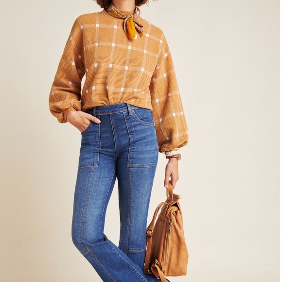 Anthropologie sweater blouse - Picture 2 of 12